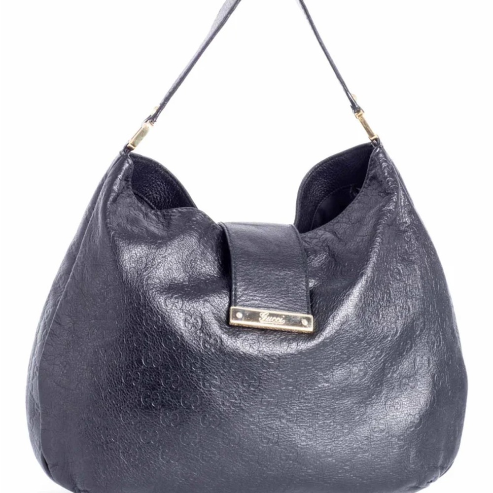 Gucci Guccissima  Black Hobo - Picture 2 of 16